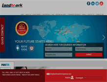 Tablet Screenshot of landmarkimmigration.com